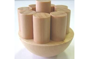 木製バランスゲーム　円形